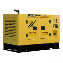 Water-cooled Chinese engine 15kva diesel generator with big fuel tank